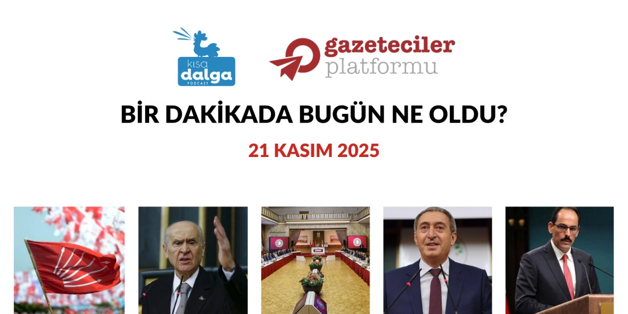 Bir dakikada bugün ne oldu?
