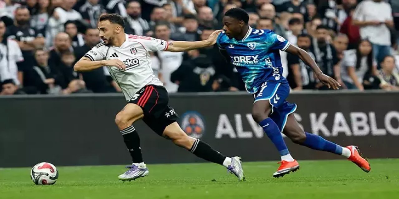 Beşiktaş ile Samsunspor berabere kaldı