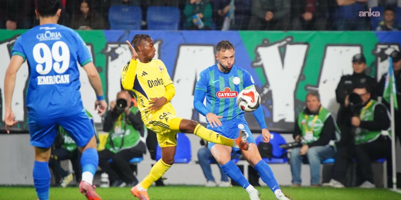 Fenerbahçe 2-0 geriden geldiği maçta Rizespor'u 5-2 mağlup etti