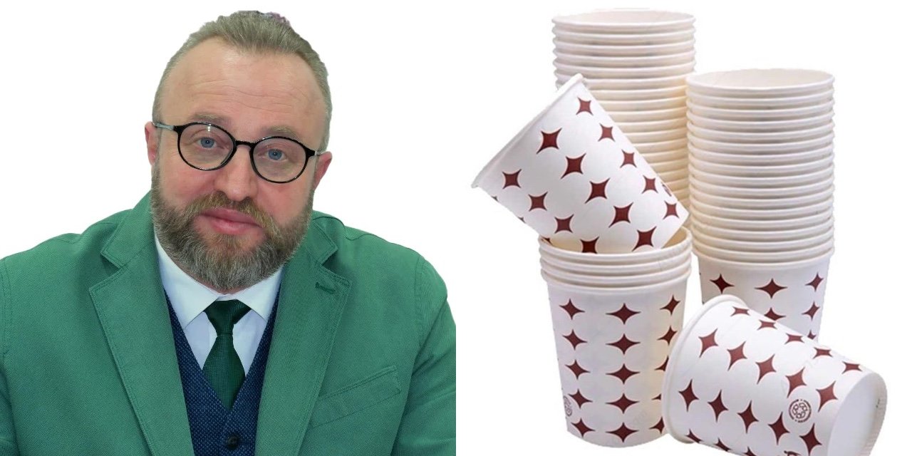 Yandaş gazete haberi: Kâğıt bardak kullanan erkekler kadınsı oluyormuş