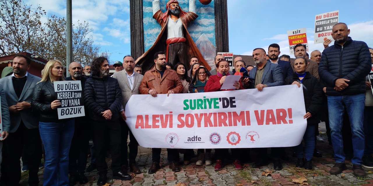 Suriye'deki Alevi katliamlarına tepki: Yaşanan Kerbela'dır...