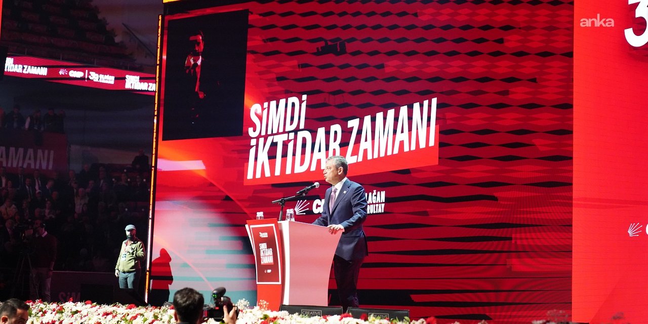 Özgür Özel: Bu çökmüş sisteme karşı umudu örgütlemek için yola çıktık