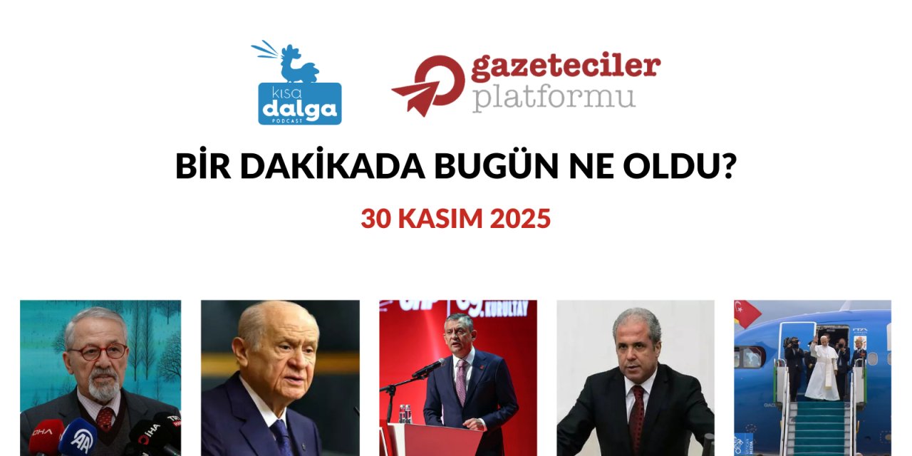 Bir dakikada bugün ne oldu?