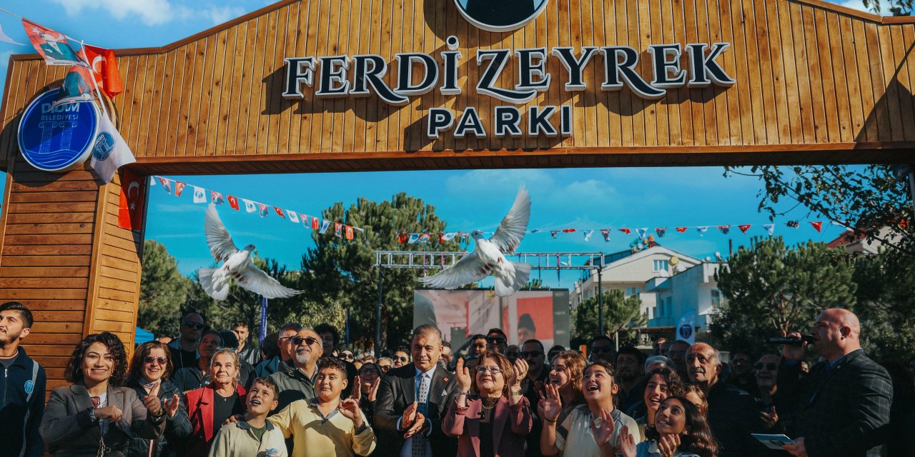 Ferdi Zeyrek'in adı, Didim'de bir parka verildi