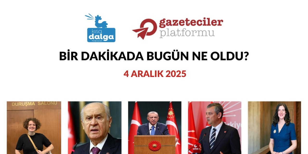 Bir dakikada bugün ne oldu?