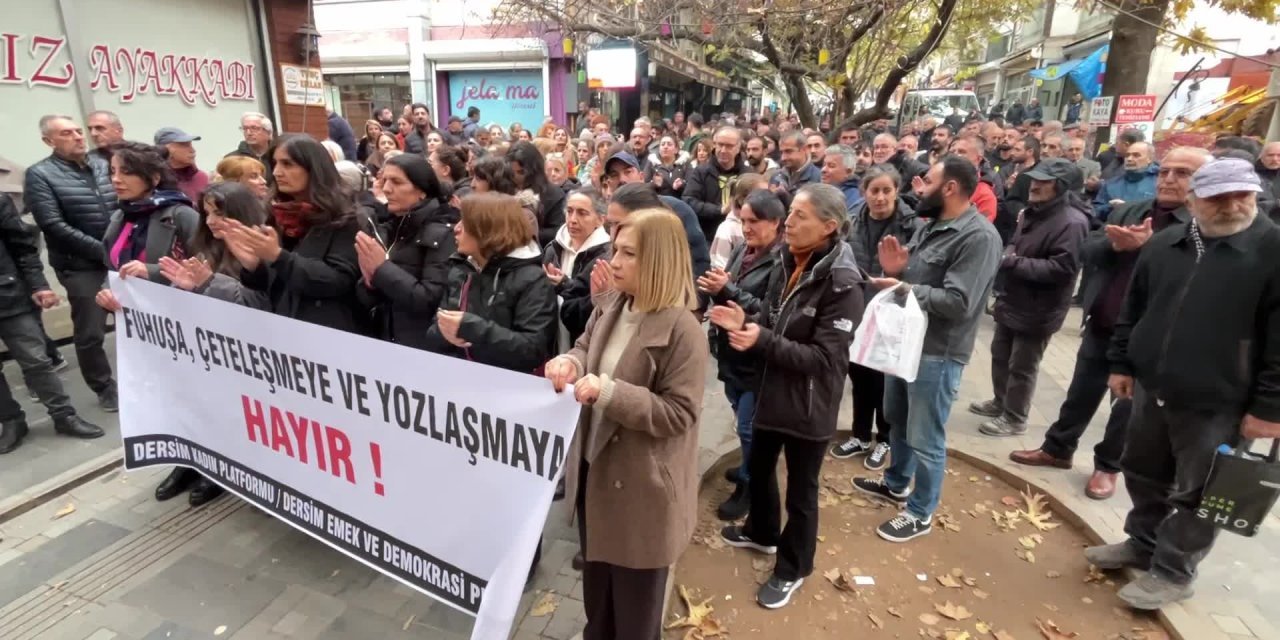 "Fuhuş çetesi" protestosu: Kamu görevlileri nüfuzlarını kullanıyor