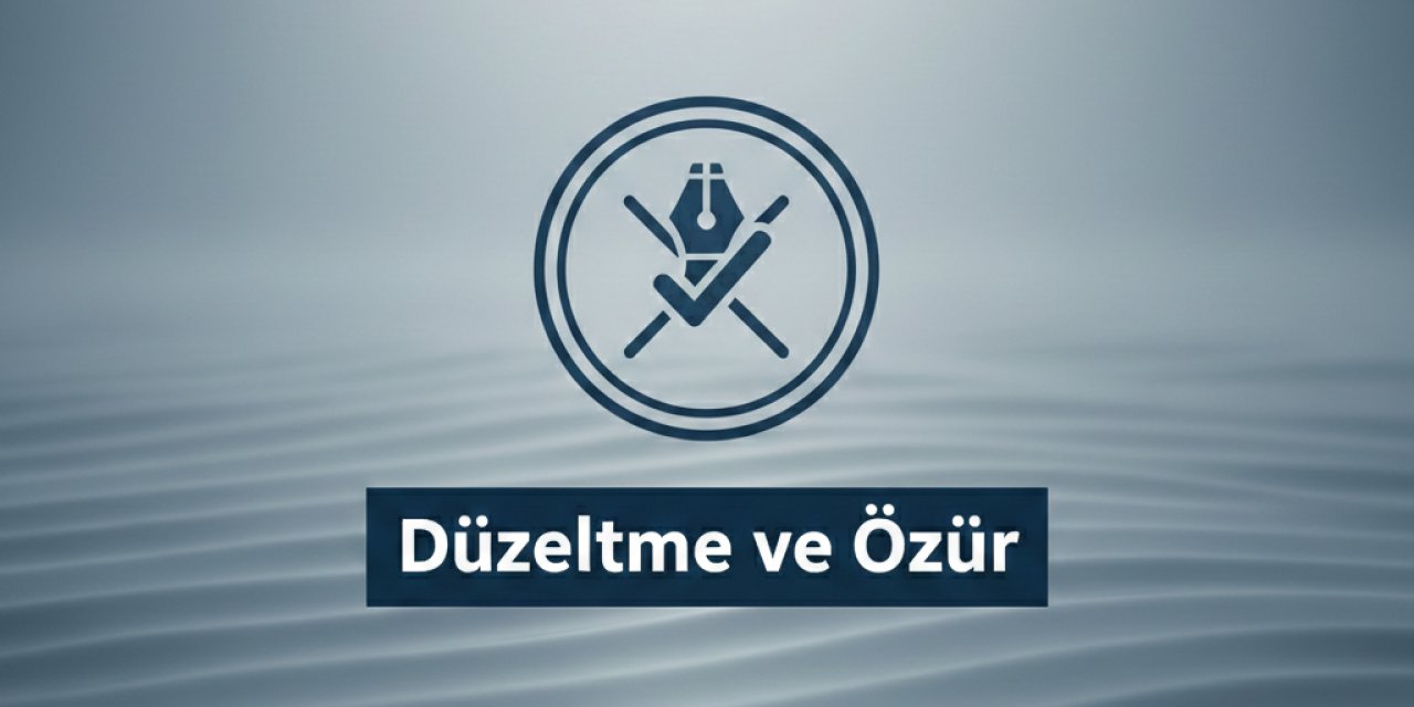 Düzeltme ve özür