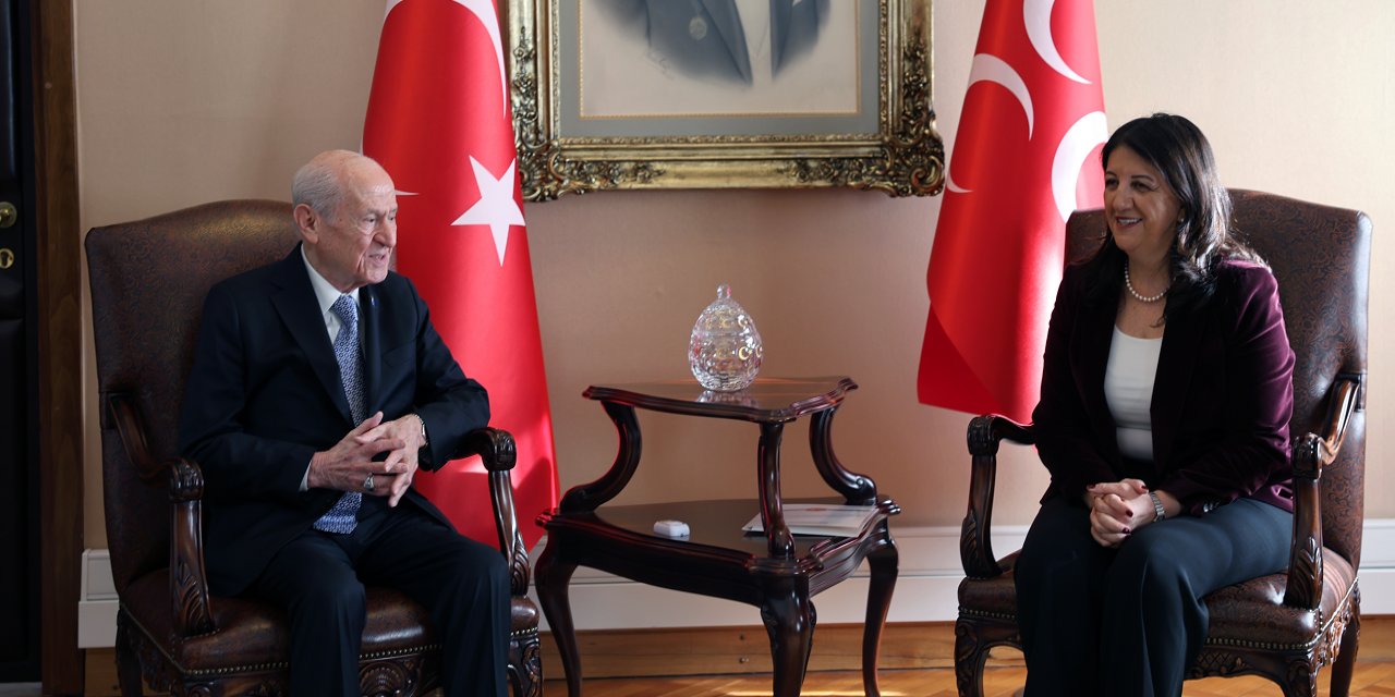 DEM Parti Heyeti, Devlet Bahçeli ile görüştü: Süreçte ikinci aşamaya geçtik