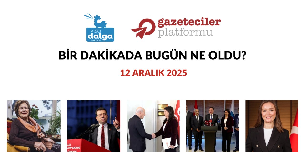 Bir dakikada bugün ne oldu?