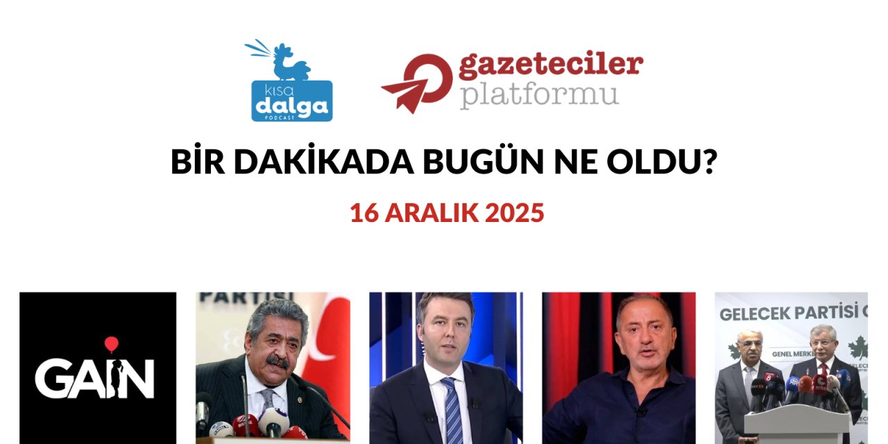 Bir dakikada bugün ne oldu?