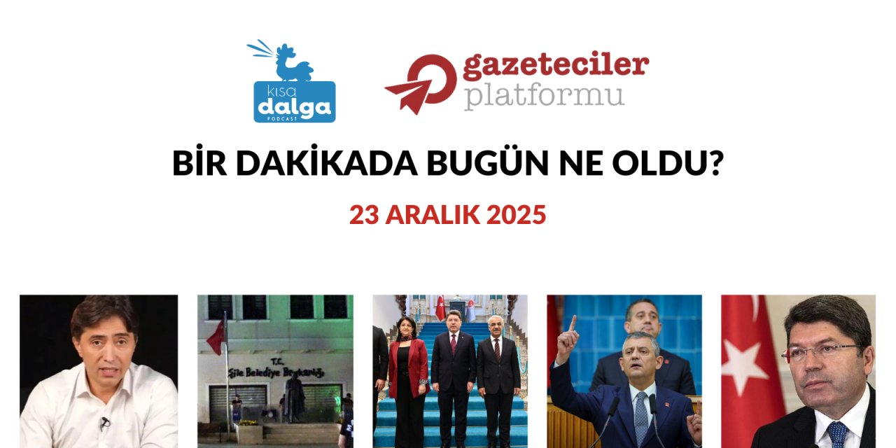Bir dakikada bugün ne oldu?