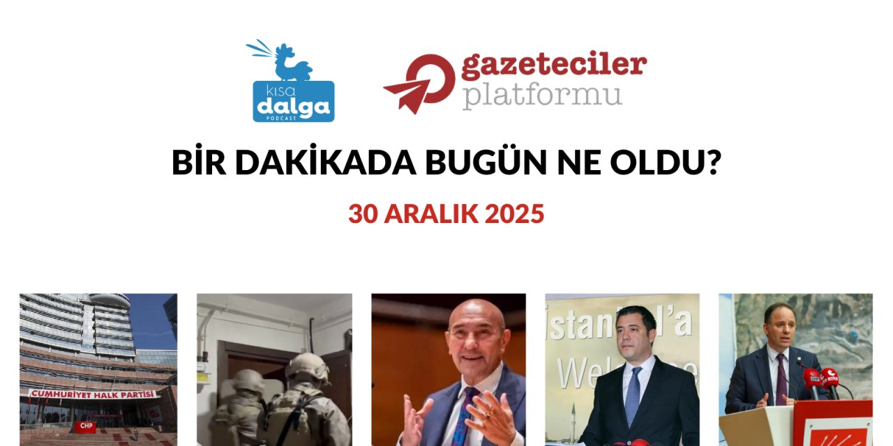Bir dakikada bugün ne oldu?