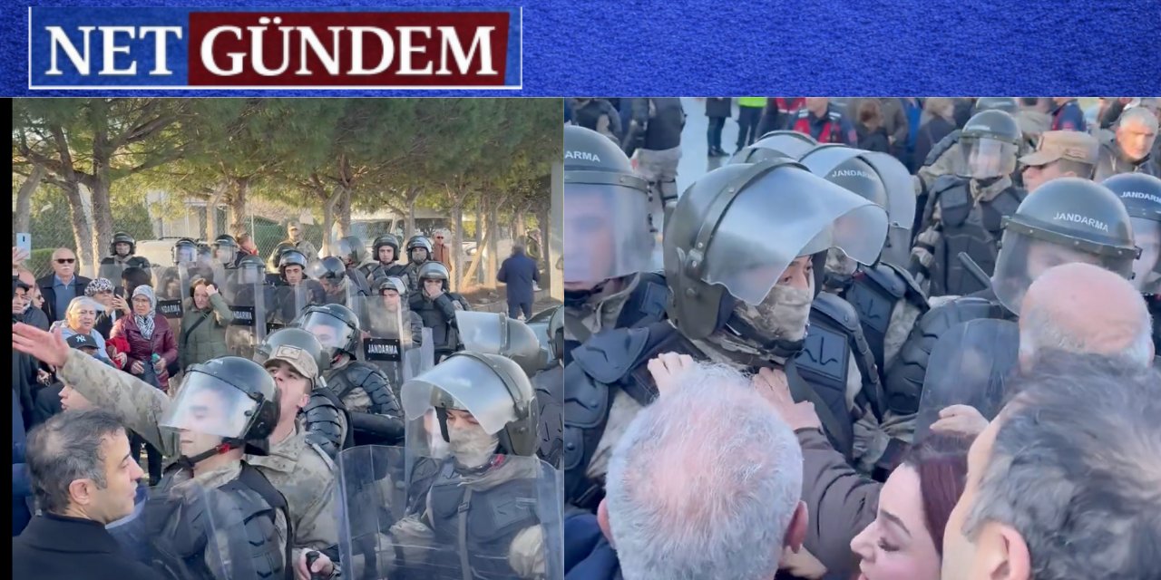 İmamoğlu'nun diploma davası: Silivri Cezaevi önünde müdahale