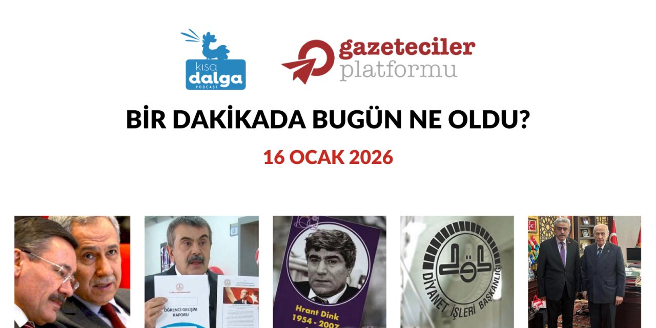 Bir dakikada bugün ne oldu?