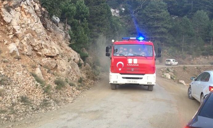 Köyceğiz'de orman yangını 14. gününde