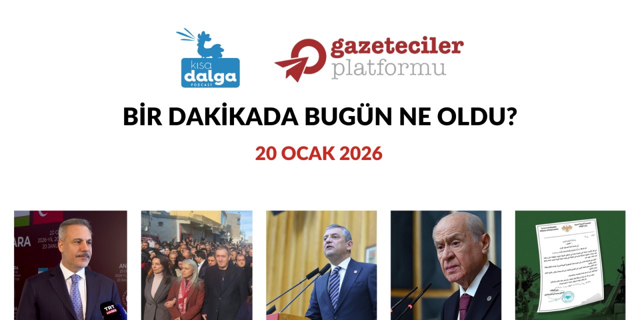 Bir dakikada bugün ne oldu?