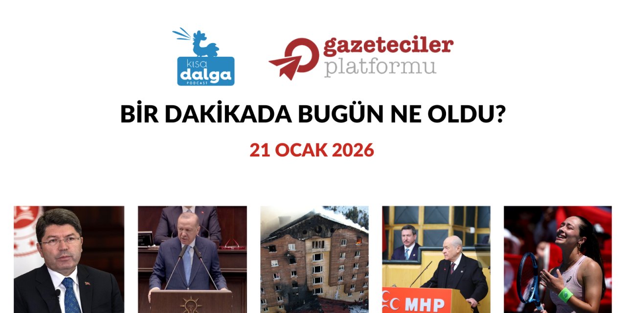 Bir dakikada bugün ne oldu?