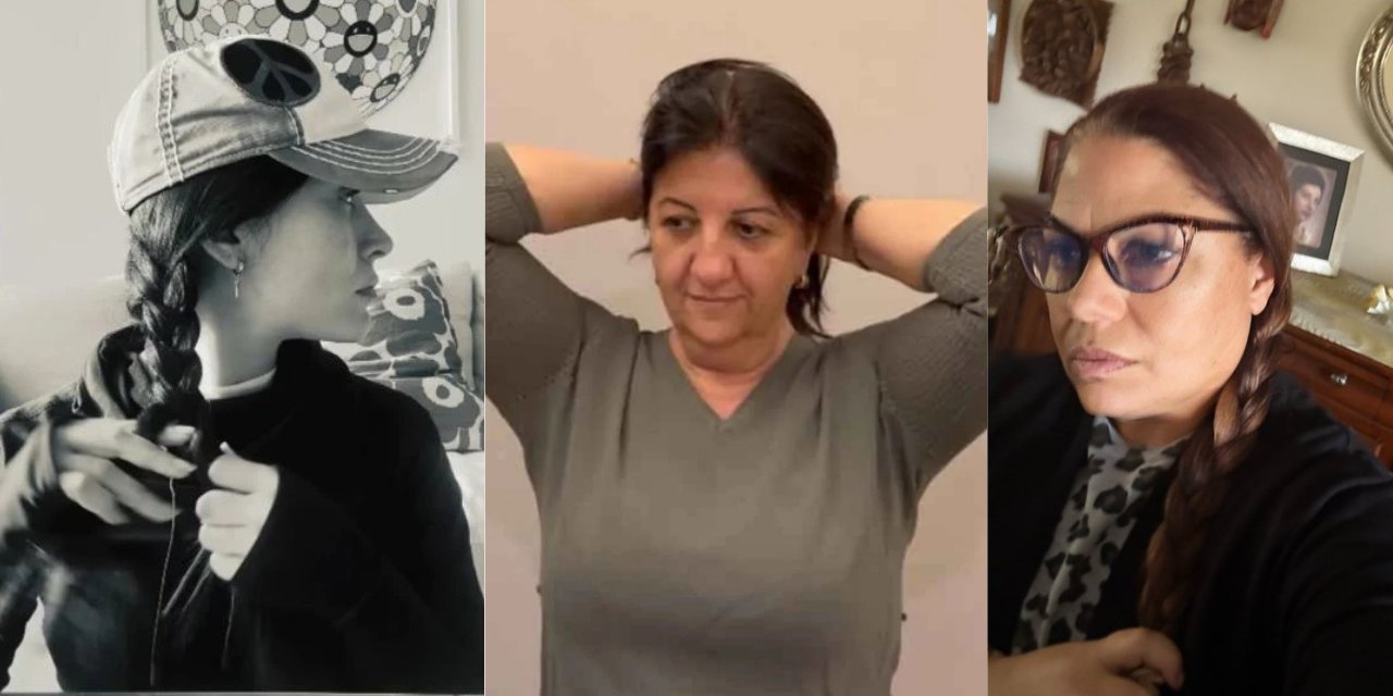 Rojava’daki kadınlara destek için "saç örme" paylaşımları gündem oldu