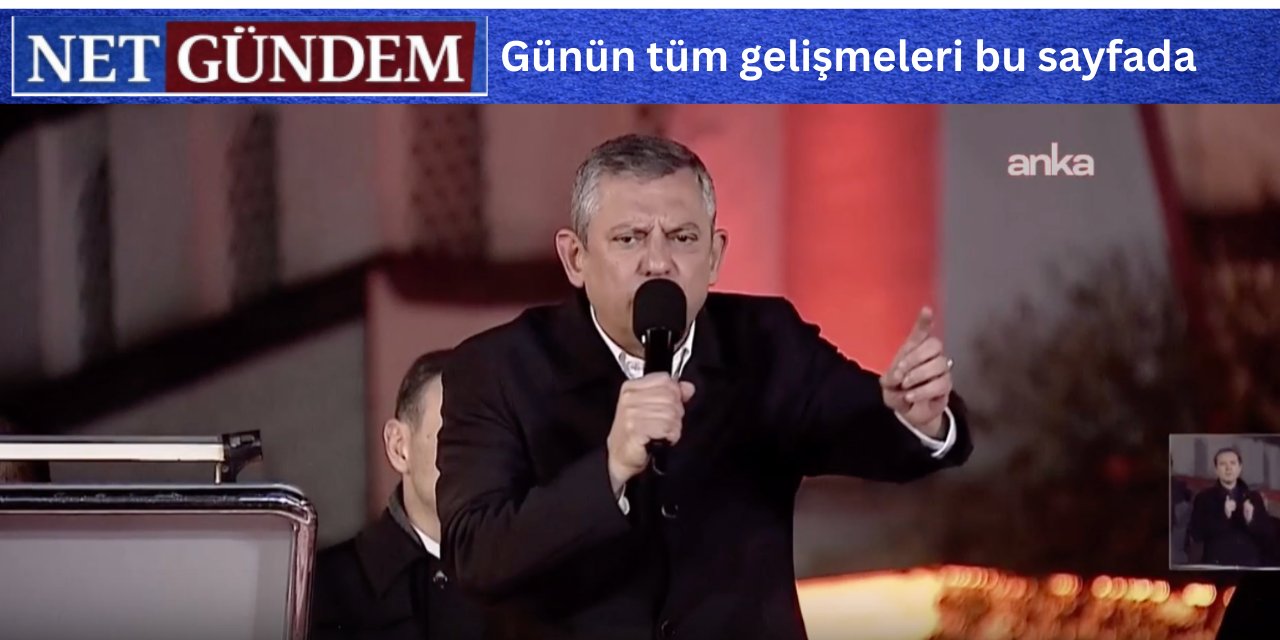 Özgür Özel meydan okudu: İstanbul seçimini tekrar edelim