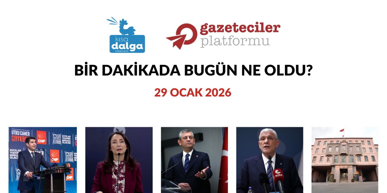 Bir dakikada bugün ne oldu?