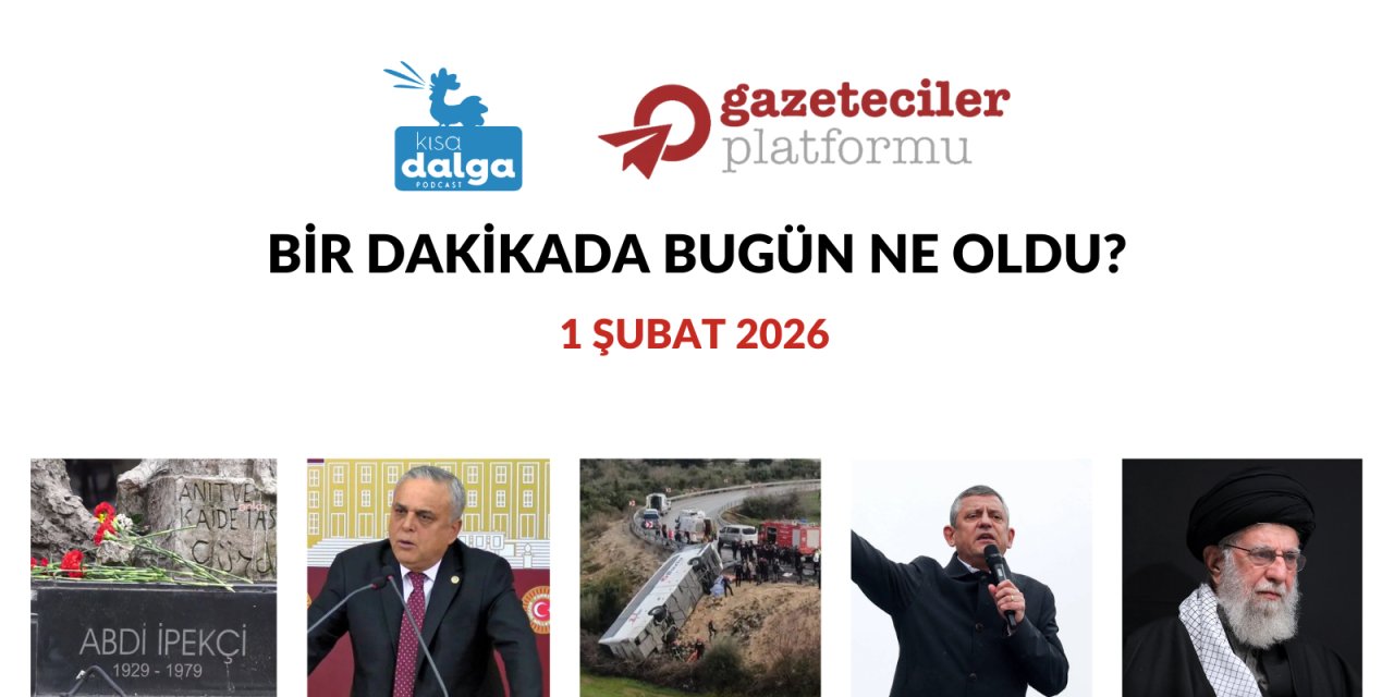 Bir dakikada bugün ne oldu?