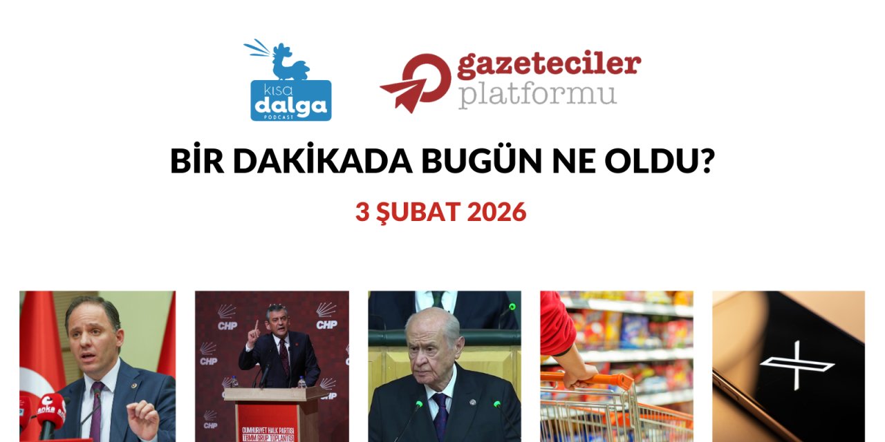 Bir dakikada bugün ne oldu?