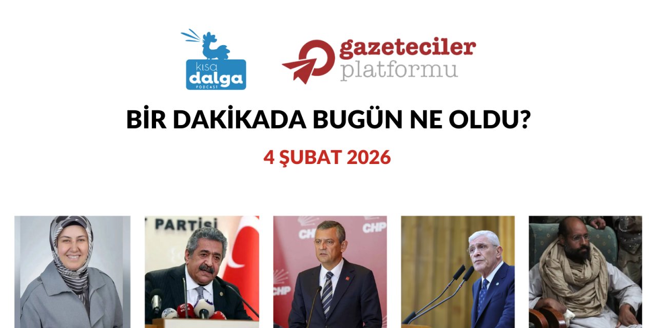 Bir dakikada bugün ne oldu?