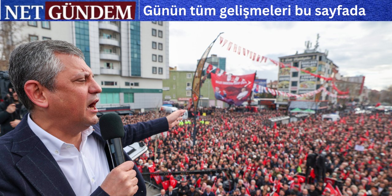 Özgür Özel: Bu iktidarın sorun çözme kapasitesi kalmadı