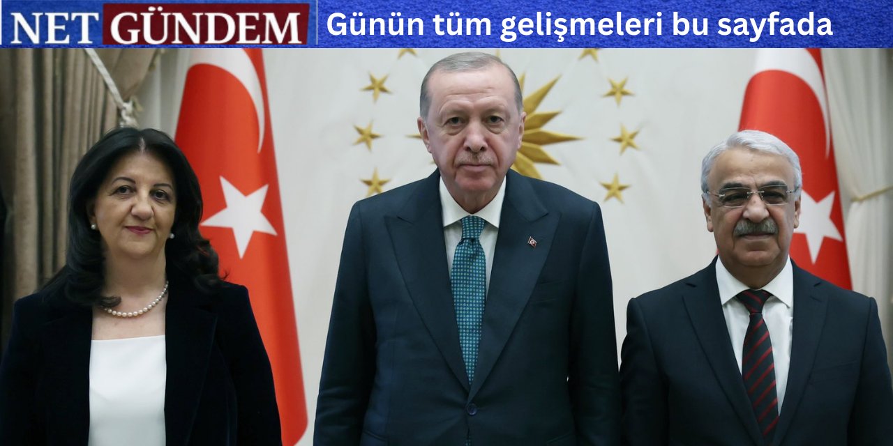 Cumhurbaşkanı Erdoğan, DEM Parti İmralı Heyeti ile görüştü