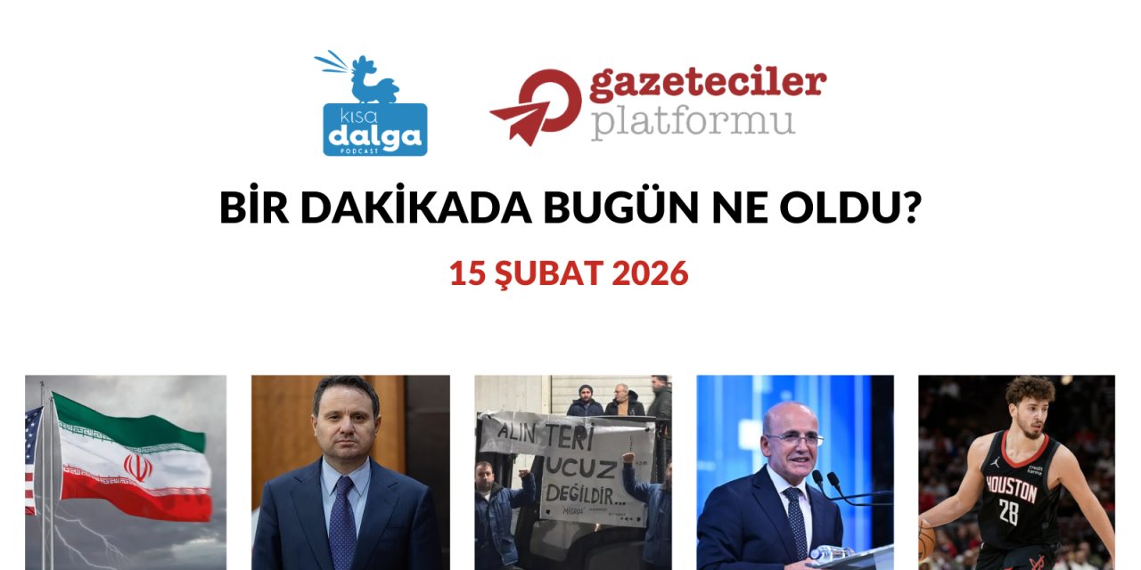 Bir dakikada bugün ne oldu?
