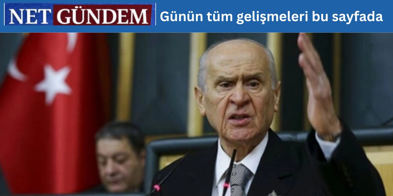 Bahçeli'den CHP'ye: Adalet Bakanımızla ilgili rahatsızlığınızı nasıl yorumlayalım?