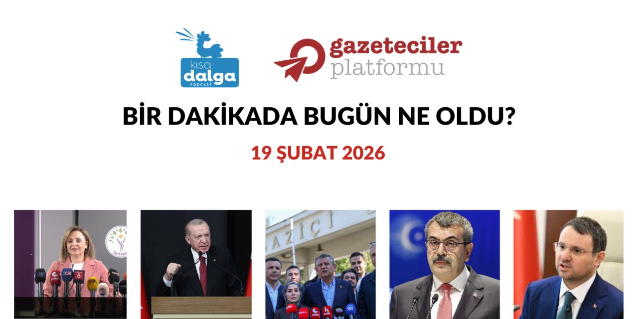 Bir dakikada bugün ne oldu?
