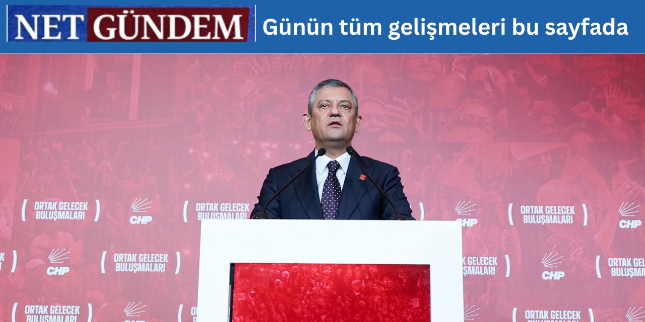 Özgür Özel: 2 Mart’ta 350 kişilik kadroyu Türkiye’nin önüne koyacağız