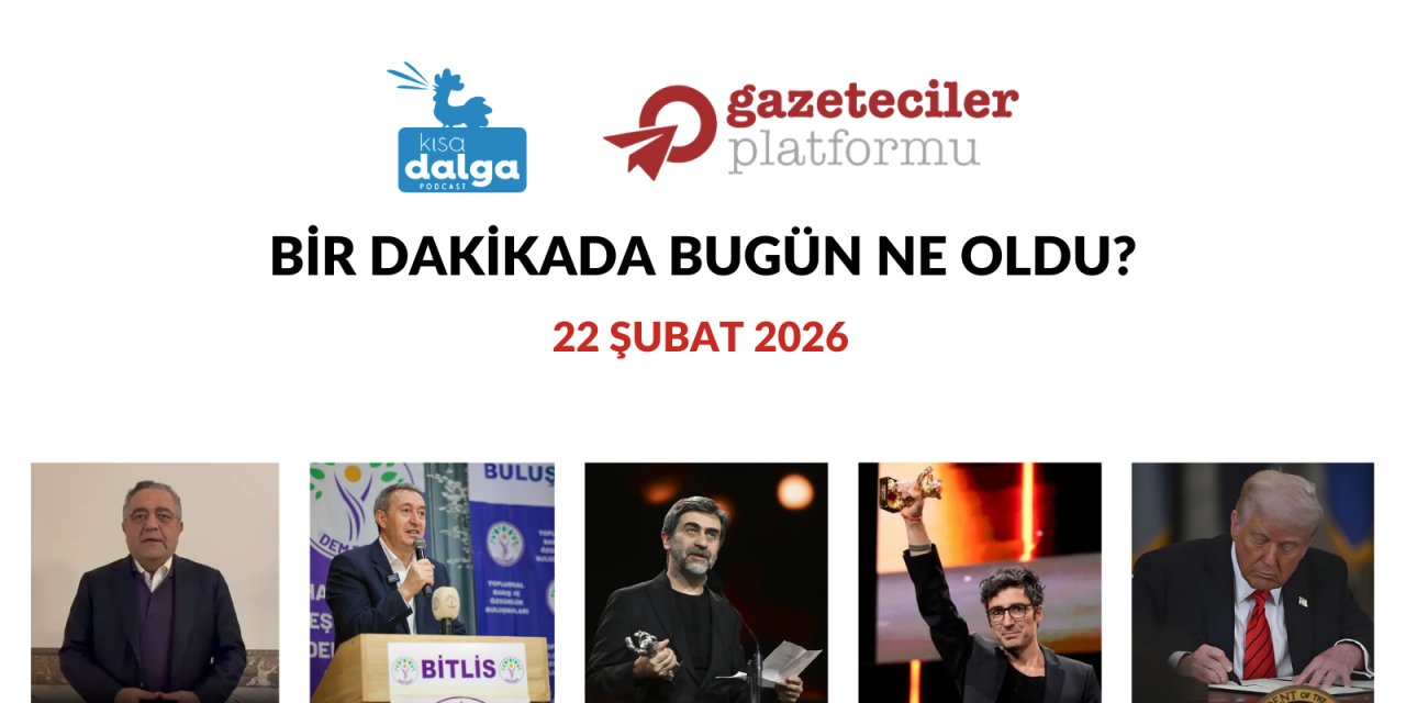 Bir dakikada bugün ne oldu?