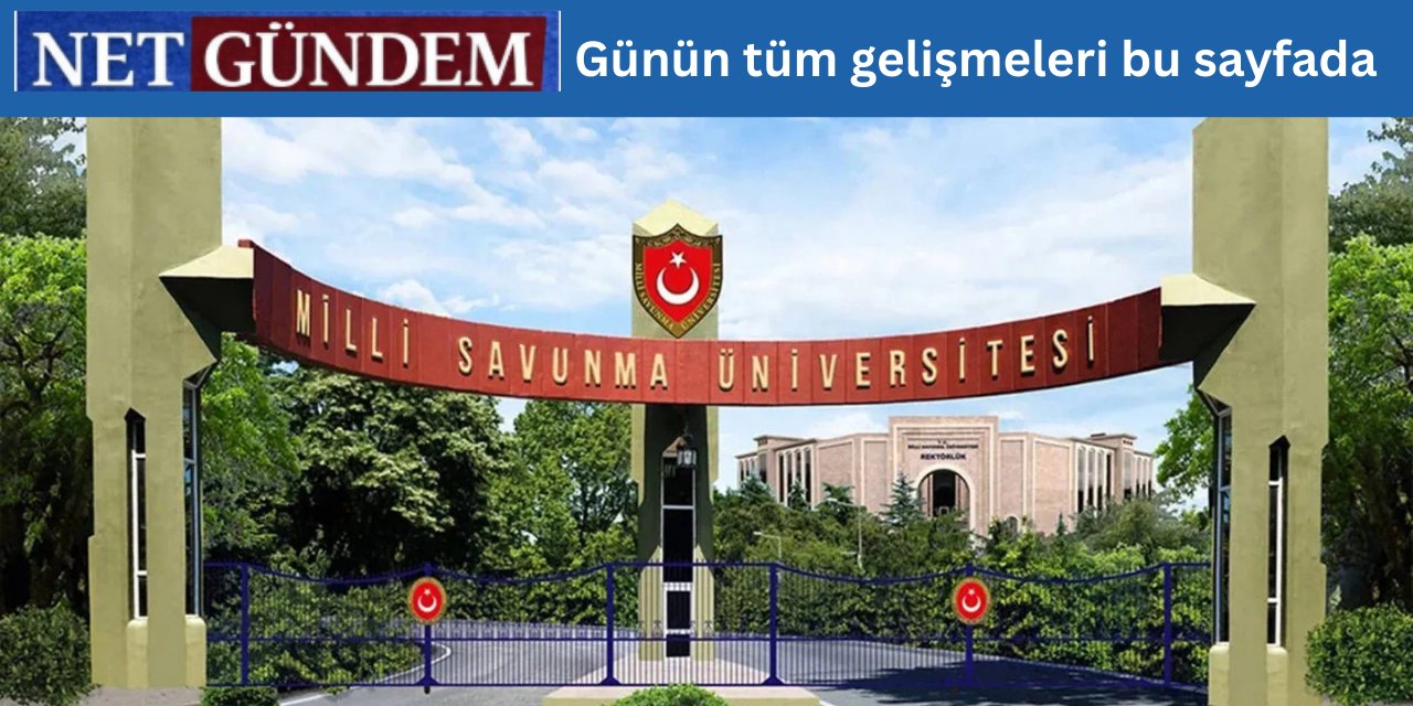 Milli Savunma Üniversitesi'nde uyuşturucu soruşturması: 3 sözleşmeli er tutuklandı