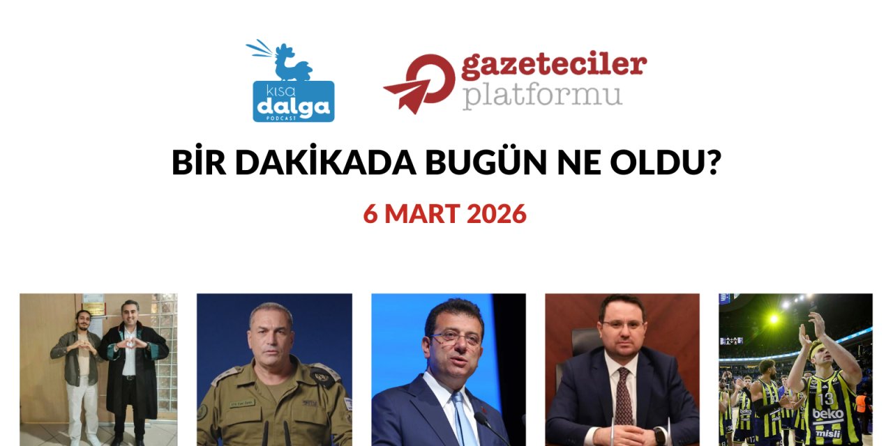 Bir dakikada bugün ne oldu?