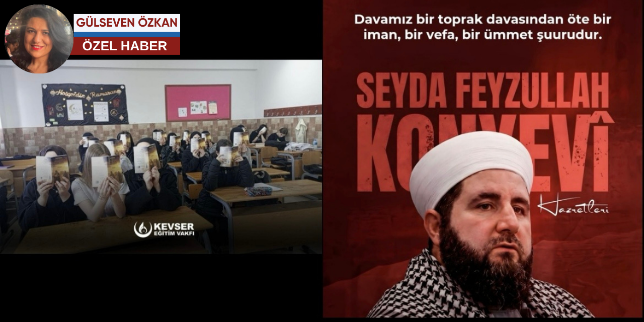 Tarikat şeyhinin kitabı ortaokul öğrencilerine ücretsiz dağıtıldı