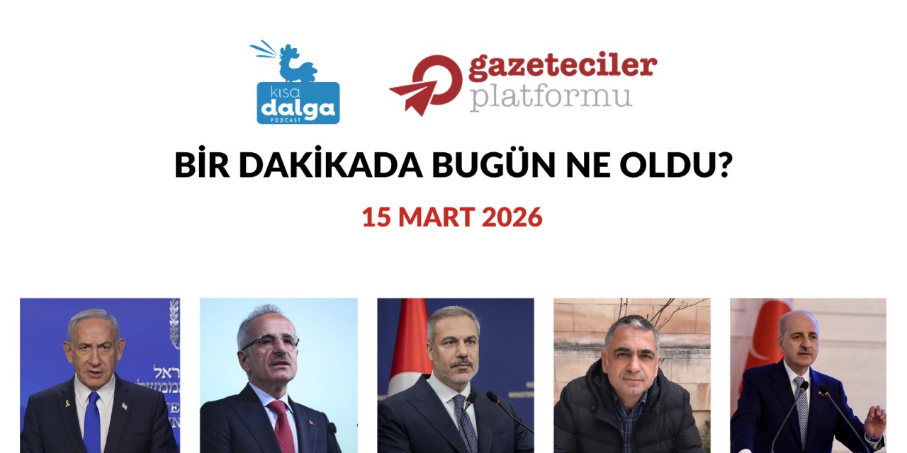 Bir dakikada bugün ne oldu?