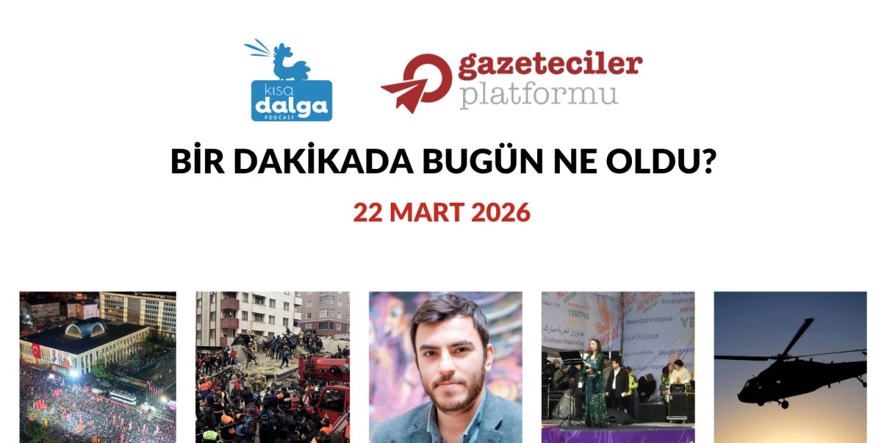 Bir dakikada bugün ne oldu?