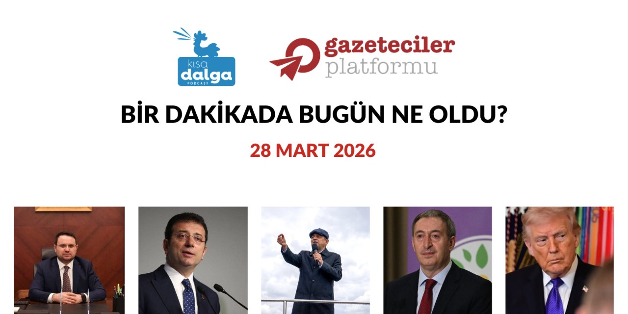 Bir dakikada bugün ne oldu?