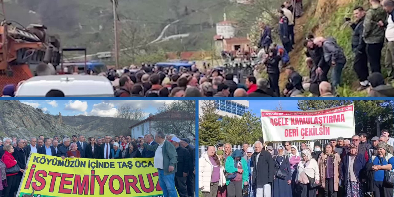 Üç köy, üç proje üç direniş: Toprağı, üretimi, yaşamı yok etmeyin