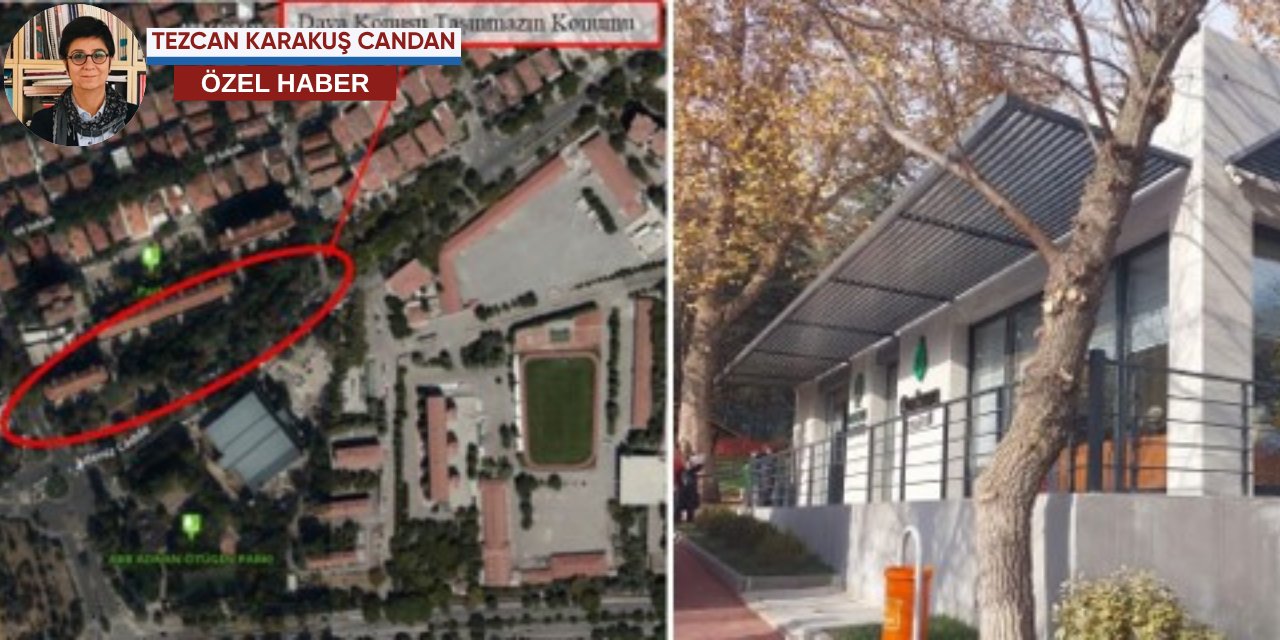 Eser Park’ta ağaçlar kesilerek “Emekli Lokali” yapılmasına açılan davada bilirkişi “Uygun değil” dedi