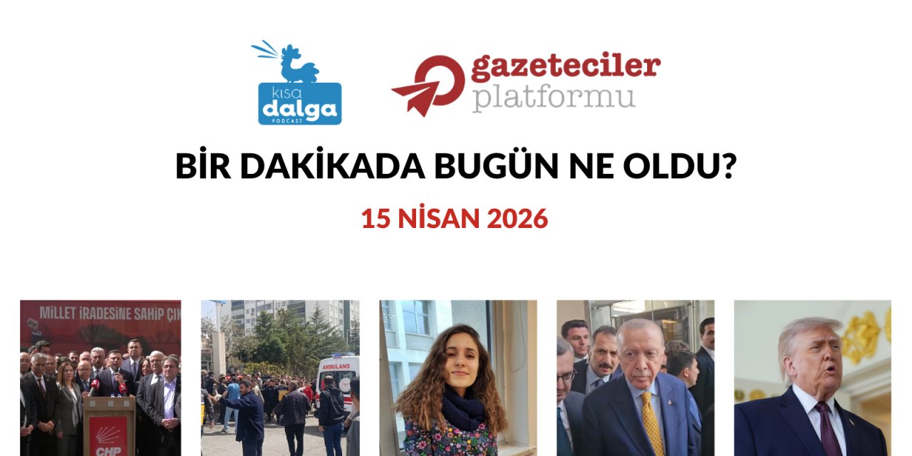 Bir dakikada bugün ne oldu?