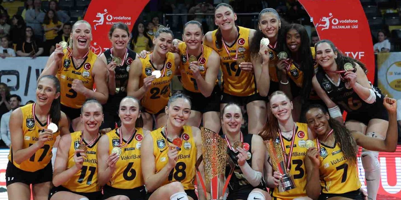 Sultanlar Ligi’nde şampiyon 15. kez VakıfBank oldu