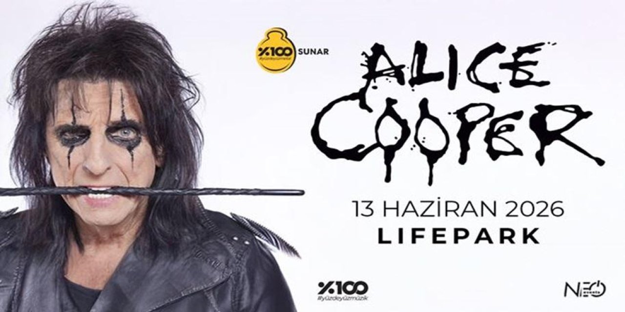 Alice Cooper, İstanbul’da sahneye çıkacak