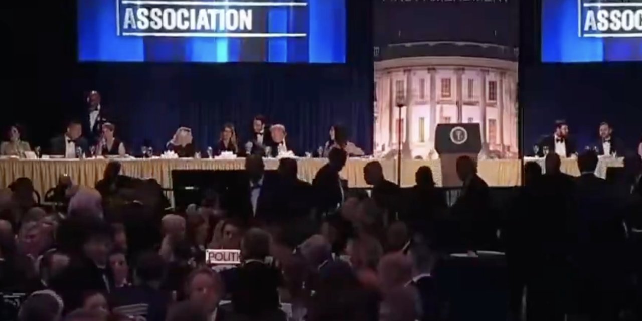 Trump da oradaydı: Beyaz Saray Muhabirleri Derneği  yemeğine silahlı saldırı girişimi