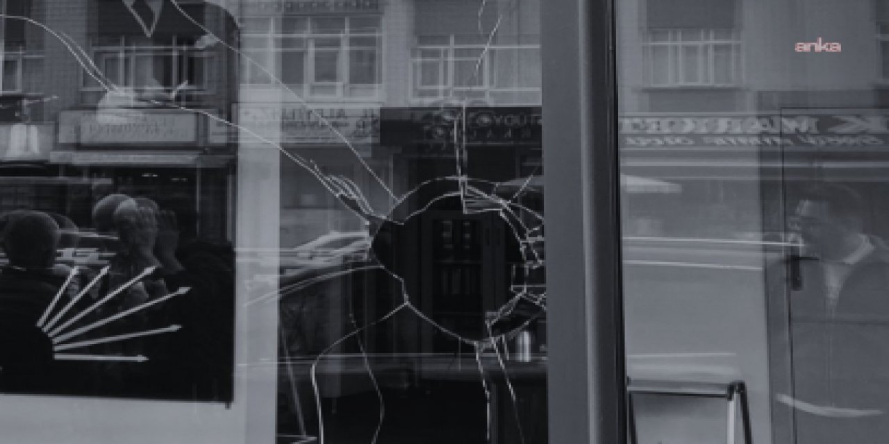 CHP Keçiören İlçe Başkanlığına yapılan taşlı saldırı