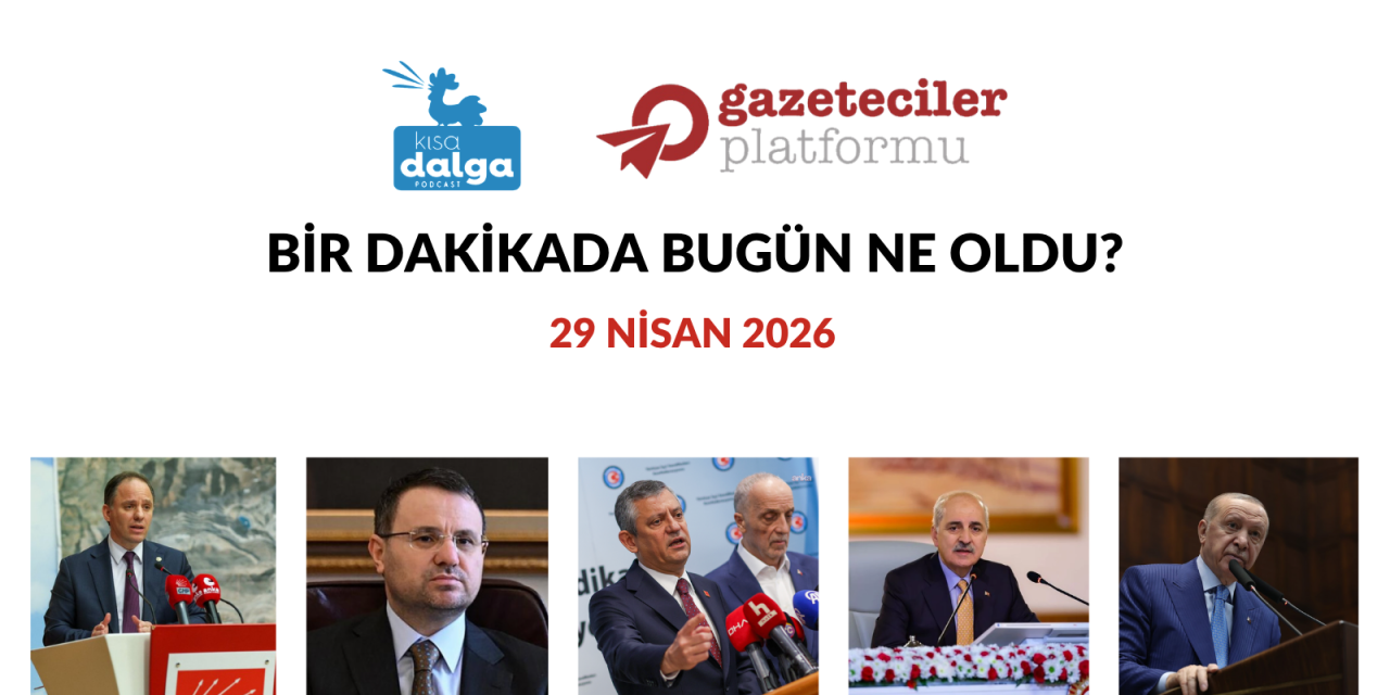 Bir dakikada bugün ne oldu?