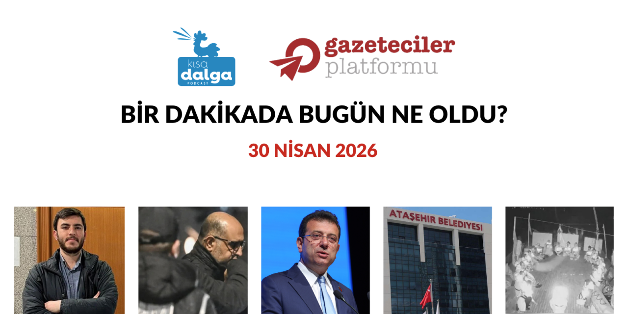 Bir dakikada bugün ne oldu?