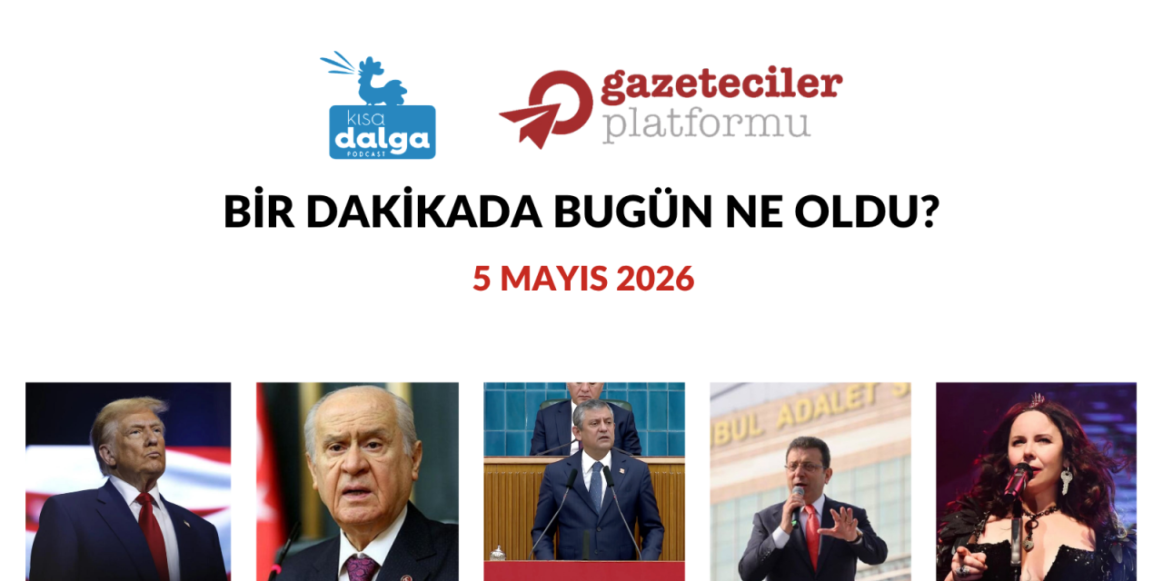 Bir dakikada bugün ne oldu?